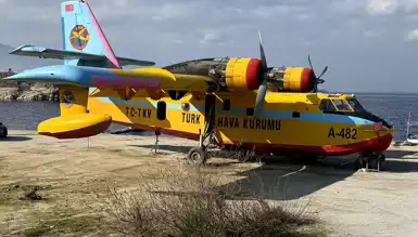 Bafa Gölü'nde Batık Uçak 7 Aydır Bekliyor