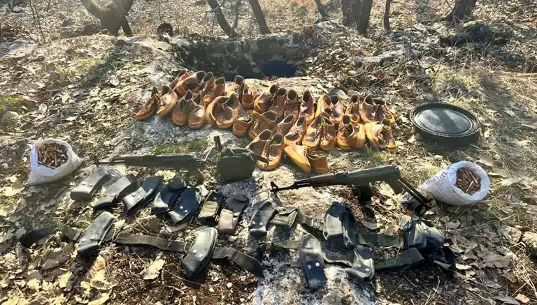Lice'de Teröristlere Ait Silah ve Mühimmat Ele Geçirildi